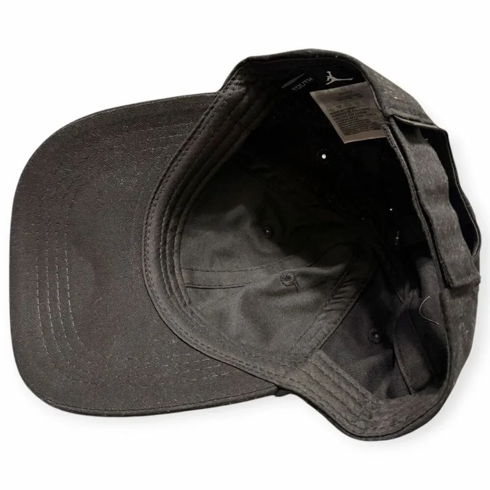 Nike Air Jordan Youth Boys Adjustable Strapback Black Hat New with Tags